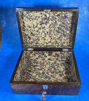 Victorian Jewellery Box in Burr Walnut (12 of 12) Victorian Jewellery Box in Burr Walnut (12 of 12)