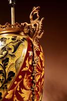 Pair of Spectacular & Beautiful Ceramic Hand Painted Paraffin Lamps (10 of 12) Pair of Spectacular & Beautiful Ceramic Hand Painted Paraffin Lamps (10 of 12)