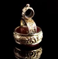 Antique Victorian 9ct Gold Carnelian Seal Fob (7 of 13) Antique Victorian 9ct Gold Carnelian Seal Fob (7 of 13)