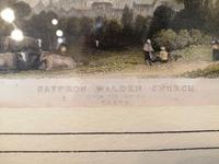 19th Century Hand Coloured Engraving of Saffron Walden Church (3 of 6) 19th Century Hand Coloured Engraving of Saffron Walden Church (3 of 6)