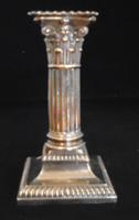 Pair of Silver Dwarf Corinthian Column Candlesticks (6 of 14) Pair of Silver Dwarf Corinthian Column Candlesticks (6 of 14)