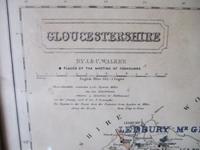 19th Century Fox-hunting Map of Gloucestershire by J & C Walker (3 of 4) 19th Century Fox-hunting Map of Gloucestershire by J & C Walker (3 of 4)