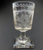 Good Georgian Sunderland Bridge Commemorative Glass Rummer c.1800 (3 of 8) Good Georgian Sunderland Bridge Commemorative Glass Rummer c.1800 (3 of 8)