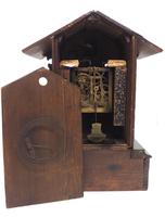Rare Cuckoo Mantel Clock – German Black Forest Carved Bracket Clock (6 of 12) Rare Cuckoo Mantel Clock – German Black Forest Carved Bracket Clock (6 of 12)