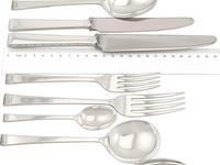 Sterling Silver Canteen of Cutlery for 8 Persons - Art Deco Style - Vintage 1956 (5 of 12) Sterling Silver Canteen of Cutlery for 8 Persons - Art Deco Style - Vintage 1956 (5 of 12)