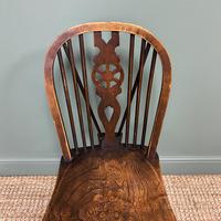 Six Country House Kitchen Elm Antique Windsor Chairs (6 of 6) Six Country House Kitchen Elm Antique Windsor Chairs (6 of 6)