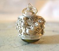Vintage Pocket Watch Chain Silver Fob 1950s Victorian Revival Stone Set Ball Fob (8 of 9) Vintage Pocket Watch Chain Silver Fob 1950s Victorian Revival Stone Set Ball Fob (8 of 9)
