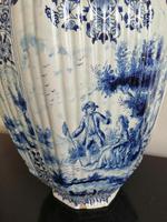 Imposing 19th Century Dutch Delft Blue & White Vase & Cover (8 of 15) Imposing 19th Century Dutch Delft Blue & White Vase & Cover (8 of 15)