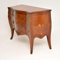 Antique French Inlaid Marquetry Bombe Chest (11 of 11) Antique French Inlaid Marquetry Bombe Chest (11 of 11)