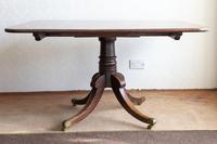 Regency Period Mahogany Breakfast Table with Tip up Action (6 of 6) Regency Period Mahogany Breakfast Table with Tip up Action (6 of 6)