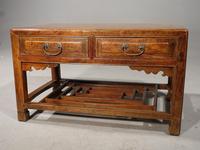 Neat Mid 19th Century Two Drawer Low Table (5 of 9) Neat Mid 19th Century Two Drawer Low Table (5 of 9)