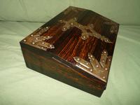 QUALITY Betjemann Coromandel Writing Box. 100% Original c1870 (5 of 15) QUALITY Betjemann Coromandel Writing Box. 100% Original c1870 (5 of 15)
