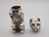Victorian Novelty Silver Begging Dog Pepper by Thomas Johnson, London, 1878 (10 of 15) Victorian Novelty Silver Begging Dog Pepper by Thomas Johnson, London, 1878 (10 of 15)
