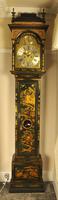 Windmills Green Lacquer Chinoiserie Longcase Grandfather Clock (9 of 10) Windmills Green Lacquer Chinoiserie Longcase Grandfather Clock (9 of 10)