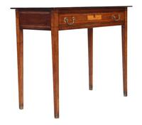 Georgian Inlaid Mahogany Writing Side Table Desk (3 of 8) Georgian Inlaid Mahogany Writing Side Table Desk (3 of 8)