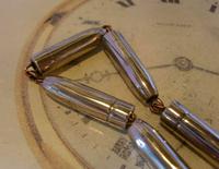 Antique Pocket Watch Chain 1918 WW1 Silver Steel Bullet Casing Albert With T Bar (7 of 11) Antique Pocket Watch Chain 1918 WW1 Silver Steel Bullet Casing Albert With T Bar (7 of 11)