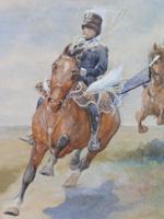 Pair of Victorian Watercolours The Hussars Artist George Clark (2 of 10) Pair of Victorian Watercolours The Hussars Artist George Clark (2 of 10)