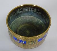 WMF Art Nouveau Planished Brass & Enamel Planter Jardiniere Albert Meyer (4 of 8) WMF Art Nouveau Planished Brass & Enamel Planter Jardiniere Albert Meyer (4 of 8)