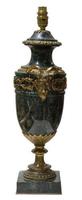 Pair of Green Marble Gilt Metal Mounted Table Lamps 19th Century (3 of 7) Pair of Green Marble Gilt Metal Mounted Table Lamps 19th Century (3 of 7)