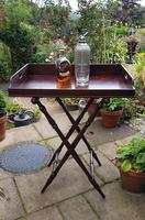 Early 19th Century Mahogany Butlers Tray with Stand (2 of 7) Early 19th Century Mahogany Butlers Tray with Stand (2 of 7)