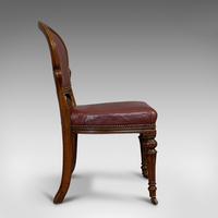 Pair of Antique Chairs, Walnut, Leather, Seat, Doveston, Bird & Hull, Victorian (6 of 12) Pair of Antique Chairs, Walnut, Leather, Seat, Doveston, Bird & Hull, Victorian (6 of 12)