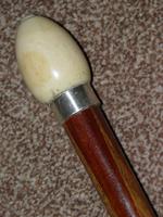 Edwardian 1904 Hallmarked Silver Oak Wood Walking Cane W/Teardrop Handle 'Valet' (7 of 14) Edwardian 1904 Hallmarked Silver Oak Wood Walking Cane W/Teardrop Handle 'Valet' (7 of 14)
