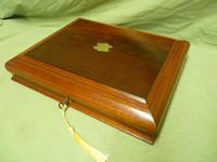 Flame Mahogany Jewel – Document Box + Tray c.1880 (2 of 12) Flame Mahogany Jewel – Document Box + Tray c.1880 (2 of 12)