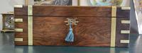 Victorian Brass-bound Walnut Writing Slope with Secret Drawers (7 of 39) Victorian Brass-bound Walnut Writing Slope with Secret Drawers (7 of 39)