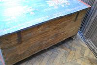 Folk Art Painted Blanket Box (9 of 9) Folk Art Painted Blanket Box (9 of 9)