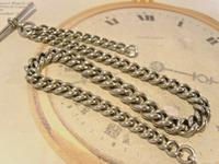Victorian Pocket Watch Chain 1890s Antique Albo Silver Curb Link Albert With T Bar (5 of 12) Victorian Pocket Watch Chain 1890s Antique Albo Silver Curb Link Albert With T Bar (5 of 12)
