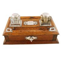 Victorian Oak Inkwell Stand (2 of 7) Victorian Oak Inkwell Stand (2 of 7)