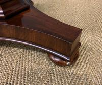 William IV Flame Mahogany Drum Table (6 of 9) William IV Flame Mahogany Drum Table (6 of 9)