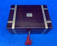 Georgian Solid Mahogany Brassbound Miniature Campaign Box (6 of 9) Georgian Solid Mahogany Brassbound Miniature Campaign Box (6 of 9)