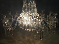 19th Century Crystal Tent & Waterfall Chandelier (7 of 18) 19th Century Crystal Tent & Waterfall Chandelier (7 of 18)