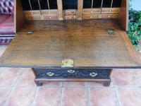 Country Oak Carved Bureau 1760 Superb Fitted Interior (9 of 14) Country Oak Carved Bureau 1760 Superb Fitted Interior (9 of 14)