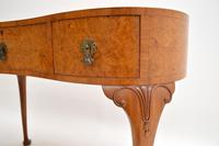 Antique Burr Walnut Kidney Shaped Desk or Dressing Table by Waring & Gillows (7 of 12) Antique Burr Walnut Kidney Shaped Desk or Dressing Table by Waring & Gillows (7 of 12)