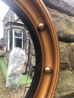Antique Gilt Framed Convex Mirror (2 of 4) Antique Gilt Framed Convex Mirror (2 of 4)