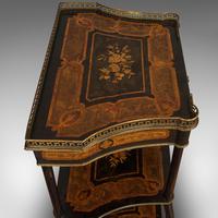 Antique Etagere, Italian, Mahogany, Boxwood, 3 Tier Whatnot, Victorian c.1900 (2 of 12) Antique Etagere, Italian, Mahogany, Boxwood, 3 Tier Whatnot, Victorian c.1900 (2 of 12)