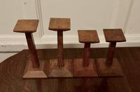 Collection of 4 Wooden Shop Window Display Stands (4 of 5) Collection of 4 Wooden Shop Window Display Stands (4 of 5)