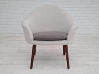 Danish Design, Hans Olsen, Completely Renovated-reupholstered Armchair 1960s, KVADRAT Wool & Teak (4 of 14) Danish Design, Hans Olsen, Completely Renovated-reupholstered Armchair 1960s, KVADRAT Wool & Teak (4 of 14)
