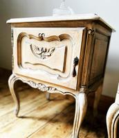French Limed Oak Bedside Tables / Bedside Cabinets / Nightstands (3 of 4) French Limed Oak Bedside Tables / Bedside Cabinets / Nightstands (3 of 4)