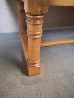 Large Solid Oak Refectory Table / Farmhouse Dining Table - Seats Ten (9 of 11) Large Solid Oak Refectory Table / Farmhouse Dining Table - Seats Ten (9 of 11)