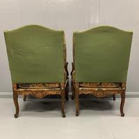 Pair of French Wing Armchairs (3 of 9) Pair of French Wing Armchairs (3 of 9)