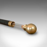 Antique Gadget Cane, English, Mahogany, Brass, Walking Stick, Edwardian c.1910 (9 of 10) Antique Gadget Cane, English, Mahogany, Brass, Walking Stick, Edwardian c.1910 (9 of 10)