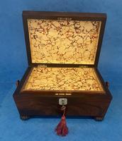 Regency Sarcophagus Rosewood Jewellery Box (10 of 15) Regency Sarcophagus Rosewood Jewellery Box (10 of 15)