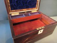 Superb Victorian Rosewood Fitted Jewellery Box (9 of 9) Superb Victorian Rosewood Fitted Jewellery Box (9 of 9)