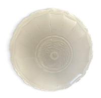 Opaque Moulded Glass Pendant Light Fitting (3 of 3) Opaque Moulded Glass Pendant Light Fitting (3 of 3)