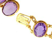 274.91ct Amethyst & 18ct Yellow Gold Rivière Necklace - Antique Victorian (8 of 12) 274.91ct Amethyst & 18ct Yellow Gold Rivière Necklace - Antique Victorian (8 of 12)