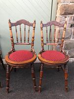 Antique Set 4 Kitchen Chairs (10 of 10) Antique Set 4 Kitchen Chairs (10 of 10)