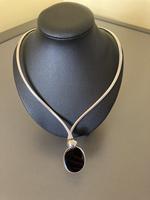 Danish Silver & Black Onyx Torque by Niels Erik From (4 of 5) Danish Silver & Black Onyx Torque by Niels Erik From (4 of 5)